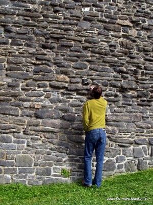 Joel at Conwy Castle