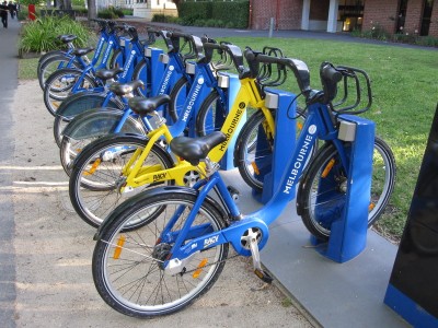 Melbourne Bikes, ready and waiting for you