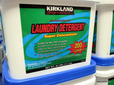15kg laundry detergent (200 washes)
