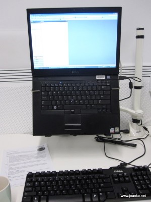 Computer at work