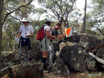Registering at the second checkpoint Registering at the second checkpoint