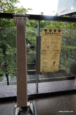 Pulley system to escape from Taipei 101 Pulley system to escape from Taipei 101